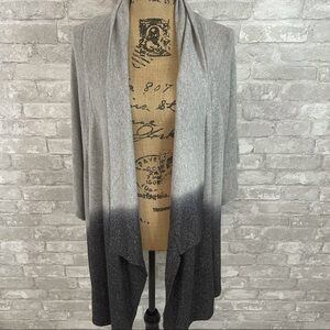 Status By Chenault Ombré Sweater Wrap